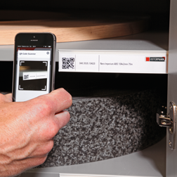 QR Code scannen im Lager