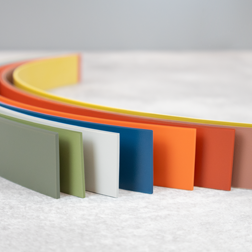 ABS edgings in bright colours