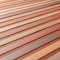OSTERMANN ABS edgings in warm colours create harmonious furniture designs and combine well with dark and light shades.