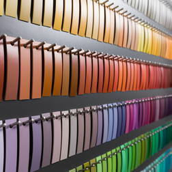 Kantenwand uni Farben