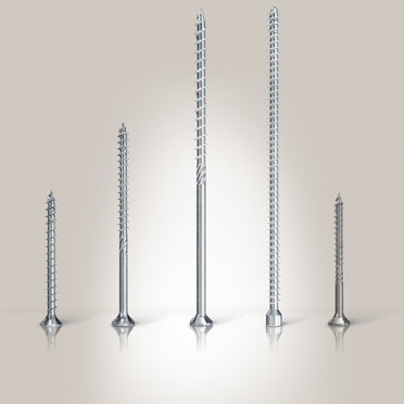 Różnorodność śrub Fischer w różnych długościach