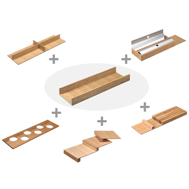 VarioOak - veelvoud en mogelijke combinatiemogelijkheden
