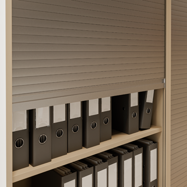 Volets roulants de meubles Poly-Metallic