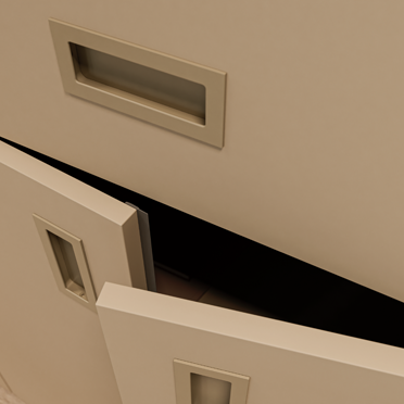 Carcass sealing profile with buffer tube