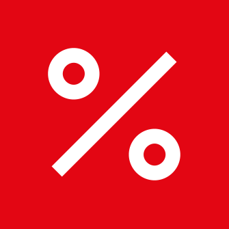 Simbolo di sconto