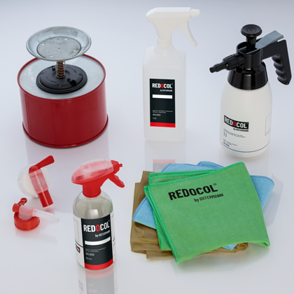 Forskellige rengøringsprodukter