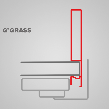 Dwarsdoorsnede Grass Vionaro lade