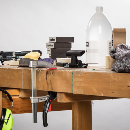 Diverse product range workshop