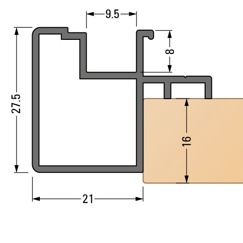 ALU-LIGHT TOP - Vorgesetzt
