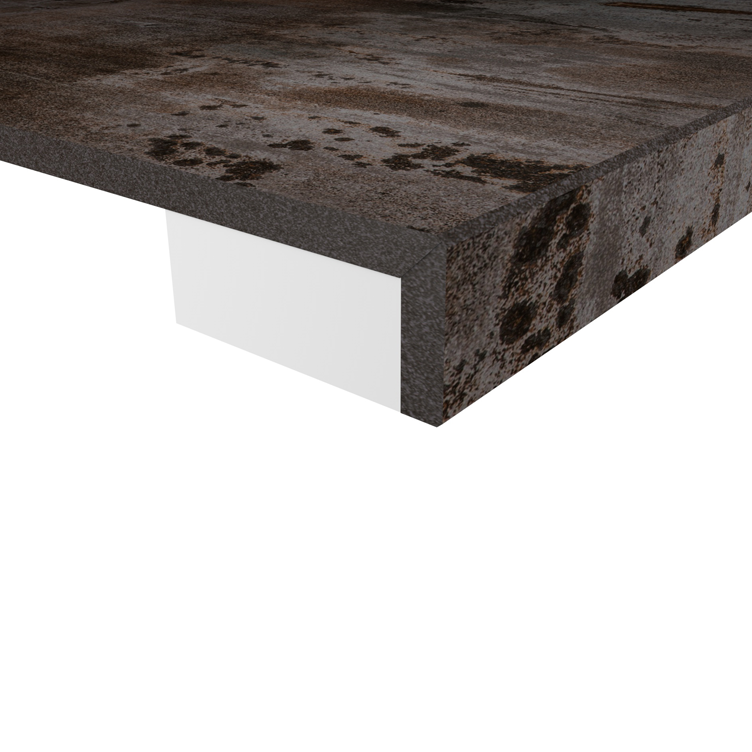 Abkantung, Plattenstärke 30 mm