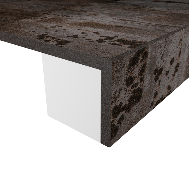 Abkantung, Plattenstärke 60 mm