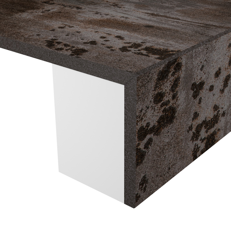 Abkantung, Plattenstärke 100 mm