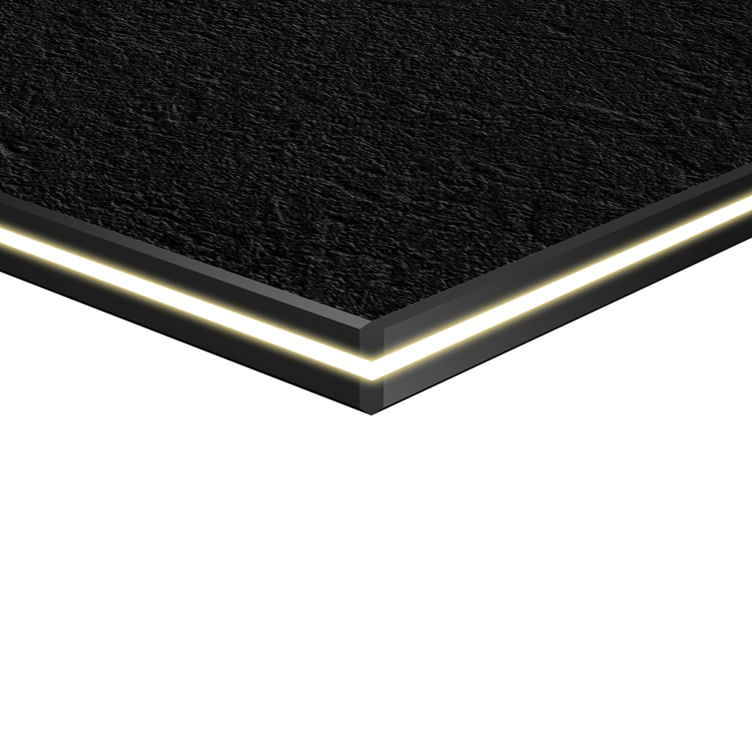 Compact-Arbeitsplatte (optional mit LED-Kante)