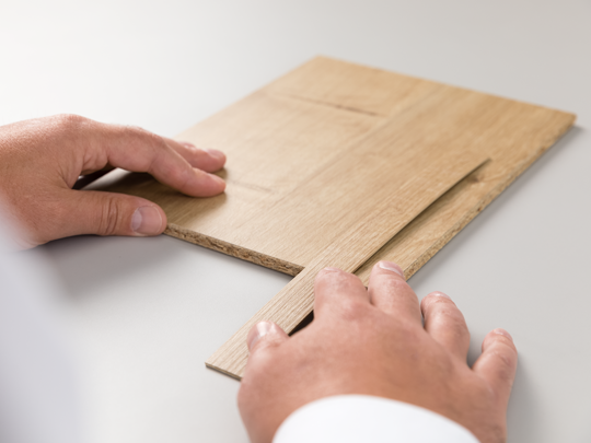 Decor comparison edging with board